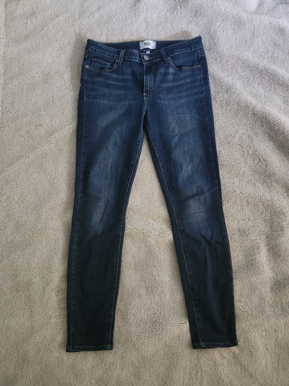 Paige Women's Dark Wash Skinny Jeans Size 30